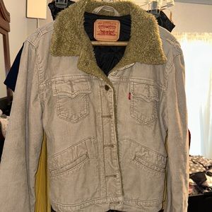 Levis jacket in very good sheepskin condition